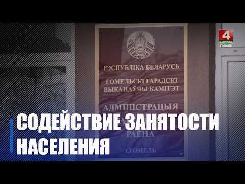 25 постоянных комиссий содействия занятости населения работают на Гомельщине видео