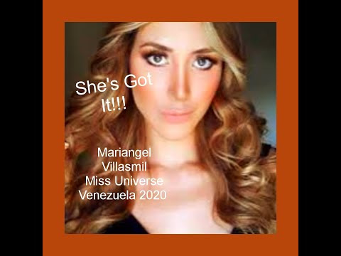 Mariangel Villasmil Miss Universe Venezuela 2020 in her swimsuit Performance