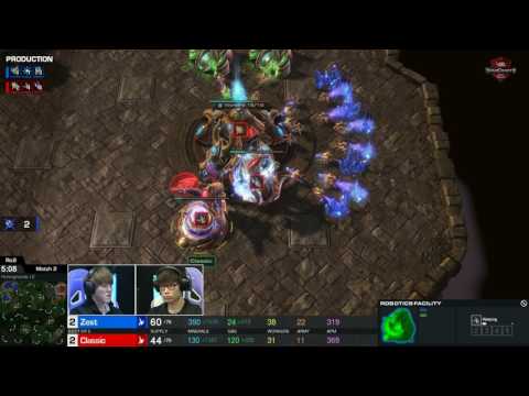 VSL SC2 - Classic vs Zest - 2017 Season1 - Ro8 Match2 5set