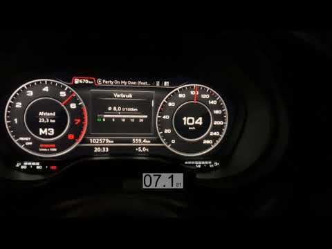 Audi A3 1.4 TFSI - 150HP (170HP Stage 1 Tune) Acceleration