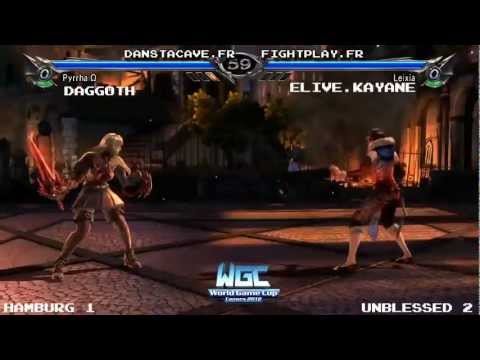 WGC2012 Soulcalibur V 3 versus 3 Top 4
