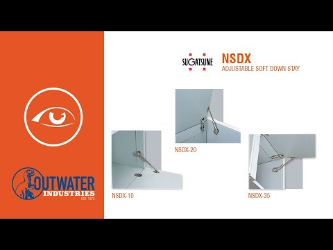 Sugatsune: NSDX Series Adjustable Soft Down Stays