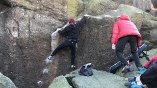 Video thumbnail of Electrical Storm, 7b. Peak District