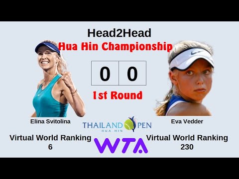 Hua Hin Championships 2023 | Elina Svitolina vs Eva Vedder | 1st Round | AO Tennis 2