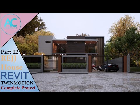 REJJ House | Part 12 | Complete Step By Step Project | Revit and Twinmotion Tutorial