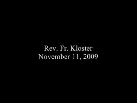 Rev. Fr. Kloster on St. Martin de Tours