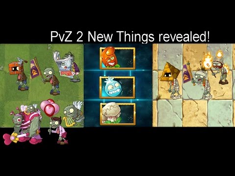 Plants vs. Zombies 2 - New Zombies, Valenbrainz event, and Caulipower