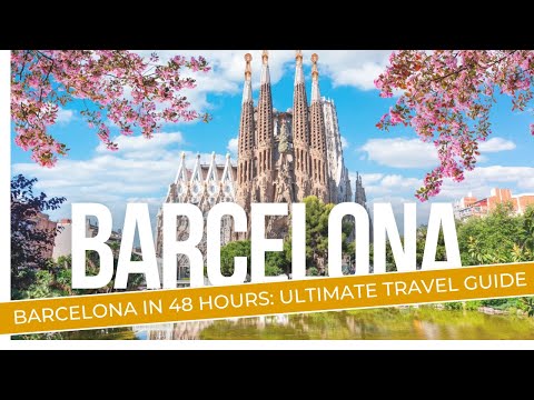 Barcelona in 48 Hours: Ultimate Travel Guide for First-Timers! #barcelona #europe #travelguide