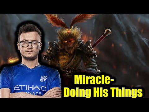 🔥 Miracle Just Doing His Things - Monkey King - 28 Kills - Dota 2 Pro Game Highlights