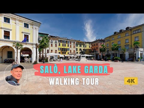 Salo | Gardasee | Lake Garda | Walking Tour | Italien | 🇮🇹 [4K]