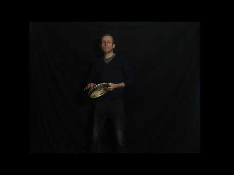 Handmade pandeiro 10" - hide head, Georg Pandeiro A603100