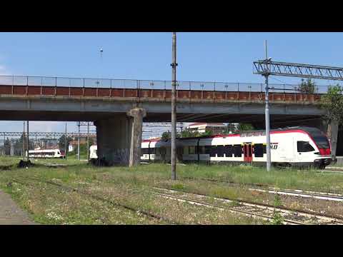 INCROCIO DI ETR 524 TILO A GALLARATE (VA) GIOV. 19 - 7 - 2018