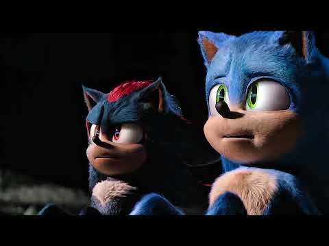Sonic and Shadow talk on the Moon (Sonic The Hedgehog 3) (2024) 4k