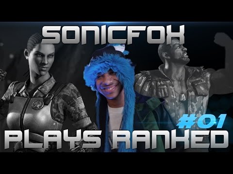 cR SonicFox Plays MKX Ranked as Jacqui and Jax Part 1
