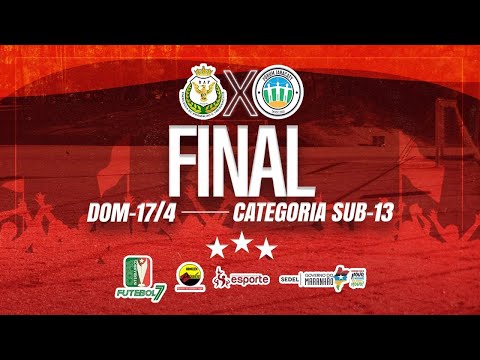 AO VIVO FÓRUM JARACATY X RAF 07 - FINAL DA COPA INTERBAIRROS DE FUTEBOL 7 - CATEGORIA SUB-13