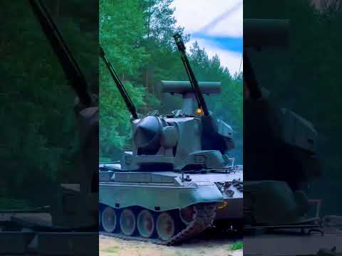 Gepard Anti-Aircraft Guns: A Closer Look at German Defense Technology🇩🇪 | #antiaircraft #armedforces