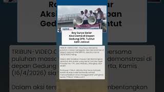Demo di DPR, Roy Suryo Cs Tuntut Adili Jokowi atas Kasus Ijazah hingga Makzulkan Gibran
