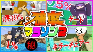  - 【マインクラフト】今年の超低確率を引き当てられるのは誰だ!【日常組】