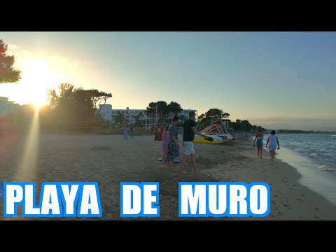 Playa de Muro evening beach walk 🇪🇸 Mallorca