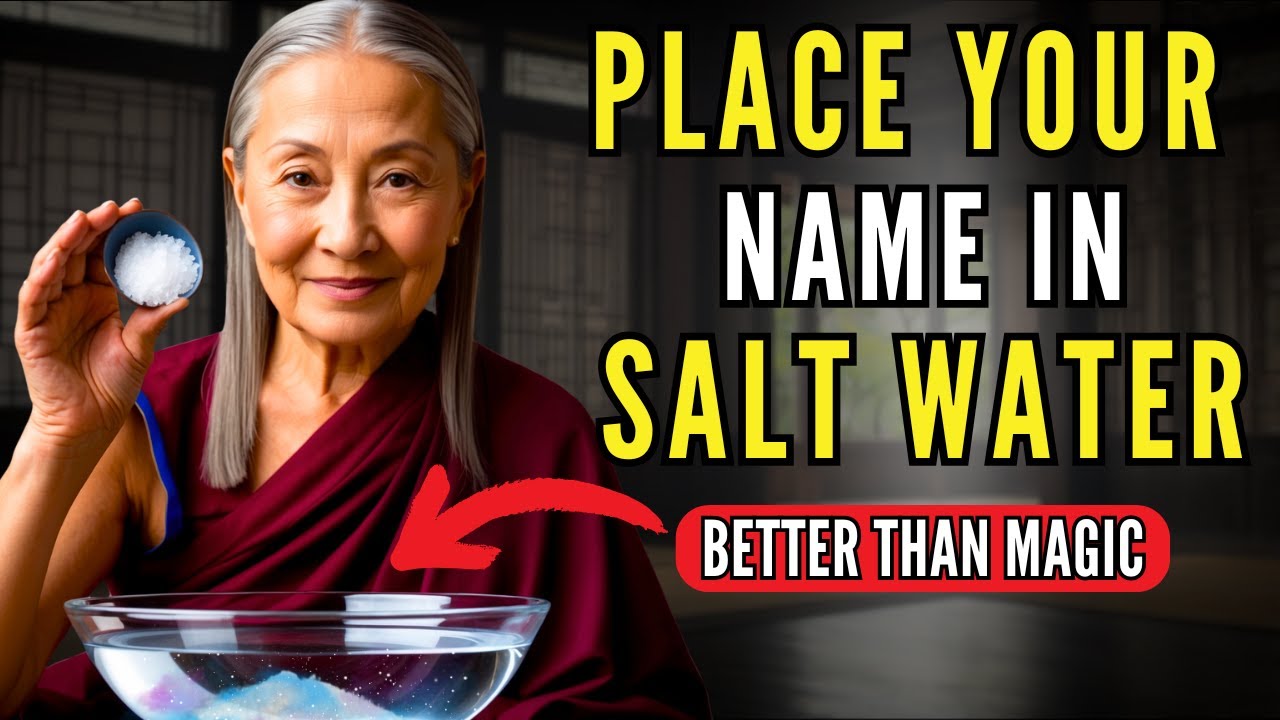 WRITE YOUR NAME, PLACE IT IN SALT WATER, AND START ATTRACTING EVERYTHING YOU’VE EVER DREAMED OF!