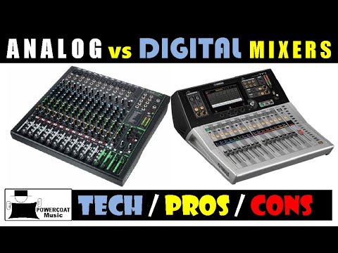 Analog vs Digital Mixers