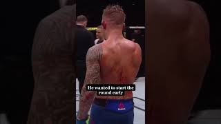 When Dustin Poirier and Max Holloway wanted to start the round early ? #shorts