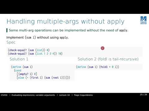 CS450   S21   16   03  Function application and Variable number of arguments
