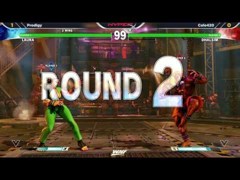 WNF 2.2 SFV - Prodigy (Laura) vs AfroCole (Dhalsim)