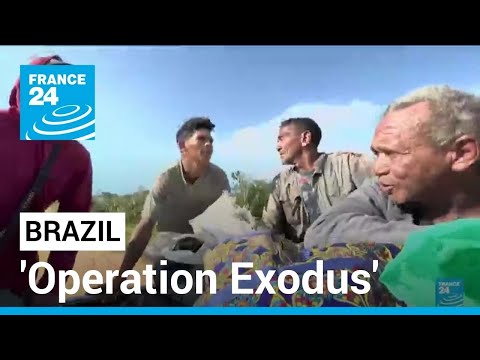 'Operation Exodus': Brazil miners flee Yanomami land • FRANCE 24 English