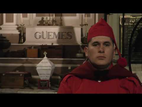 Infernales realizan la Guardia en Honor al General Martín Miguel de Güemes