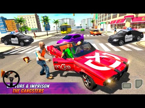 US Police Bike Gangster Chase: Police Bike Games - Android Gameplay