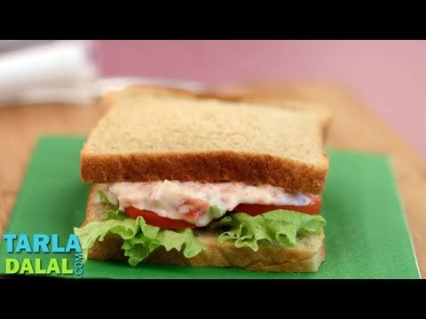 Carrot and Celery Sandwich by Tarla Dalal