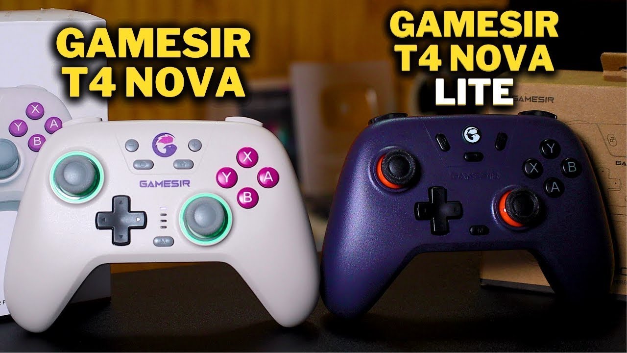 CONTROLES GAMESIR PARA PC NINTENDO SWITCH E ANDROID - GAMESIR T4 NOVA E NOVA LITE VALEM A PENA?