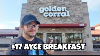I Tried Golden Corral's Breakfast Buffet and WOW