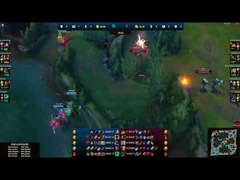 🔹[PAR] Cl0x🔹[AKR] Bib -VS- 🔸[eYa] Bewbiou🔸[UCAM] Mega - LoL Ranked Replay