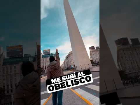 Así se ve BUENOS AIRES desde arriba del Obelisco 😱