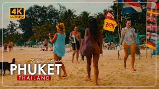 Patong Beach Phuket 4K 2025 | Thailand Walking Tour Guide