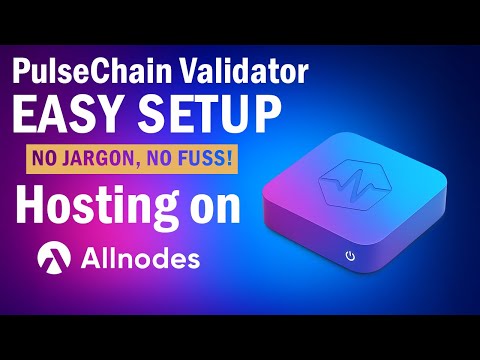 Easiest Way to Host a PulseChain Validator | Quick, No Fuss, No Jargon Setup on Allnodes!