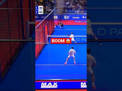 😱 IMPOSSIBLE PADEL TRICK BY YANGUAS - the4Set