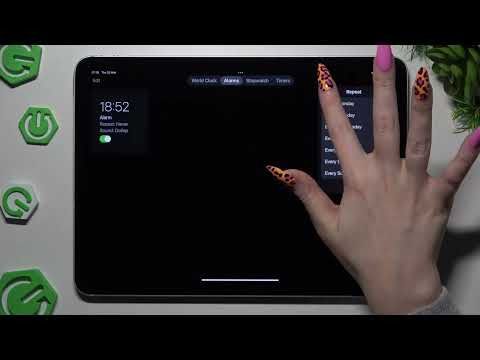 How to Set Up Alarm Clock on APPLE iPad Air – Customize Alerts