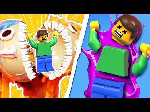Zbudowałem GRY HORROROWE z klocków LEGO