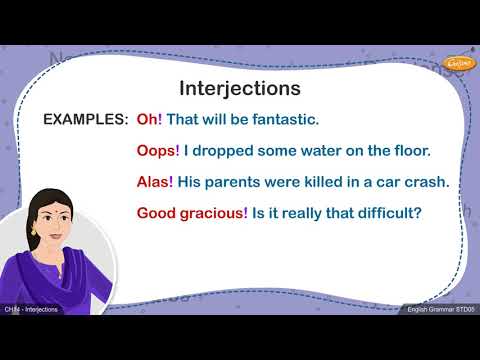 Grade 5 English - Interjections