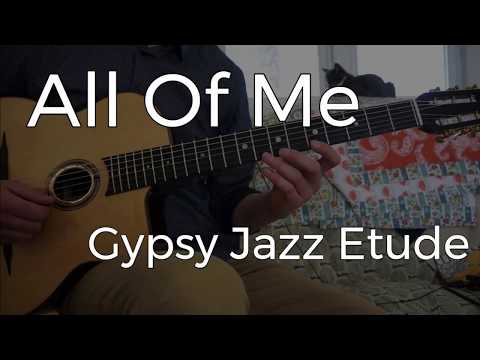 All Of Me - Gypsy Jazz Etude (tab in description)