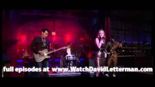 Sahara Smith in Late Show with David Letterman 2010-11-24