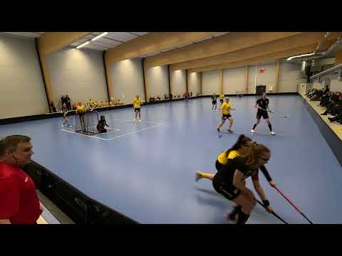 25.2.2023 Blackbirds United T21 SM - Welhot - erä 1/3 Tuusulan salibandyhalli