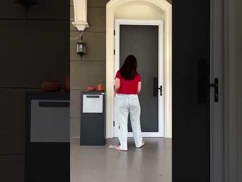 Gambar Masterspace Kotak Paket Parcel Box Back Opener - Hitam