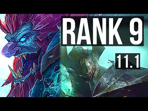 TRUNDLE vs MORDEKAISER (TOP) (DEFEAT) | Rank 2 Trundle, Rank 9 | TR Grandmaster | v11.1