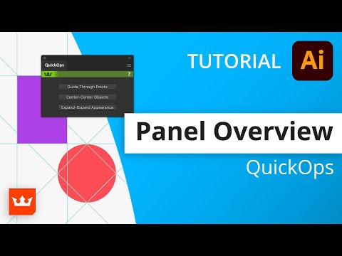 One-click Operation Buttons for Adobe Illustrator | QuickOps Overview Astute Graphics