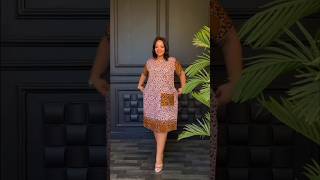 Adorable Ankara Shift Gown Dress For Expectant Mother #zamakalefashion #expectantmothers #ankara
