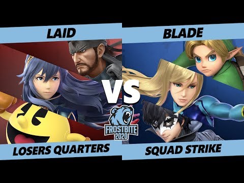 Frostbite 2020 SSBU Losers Quarters - djb | Laid Vs. Blade - Smash Ultimate Squad Strike - SSBU